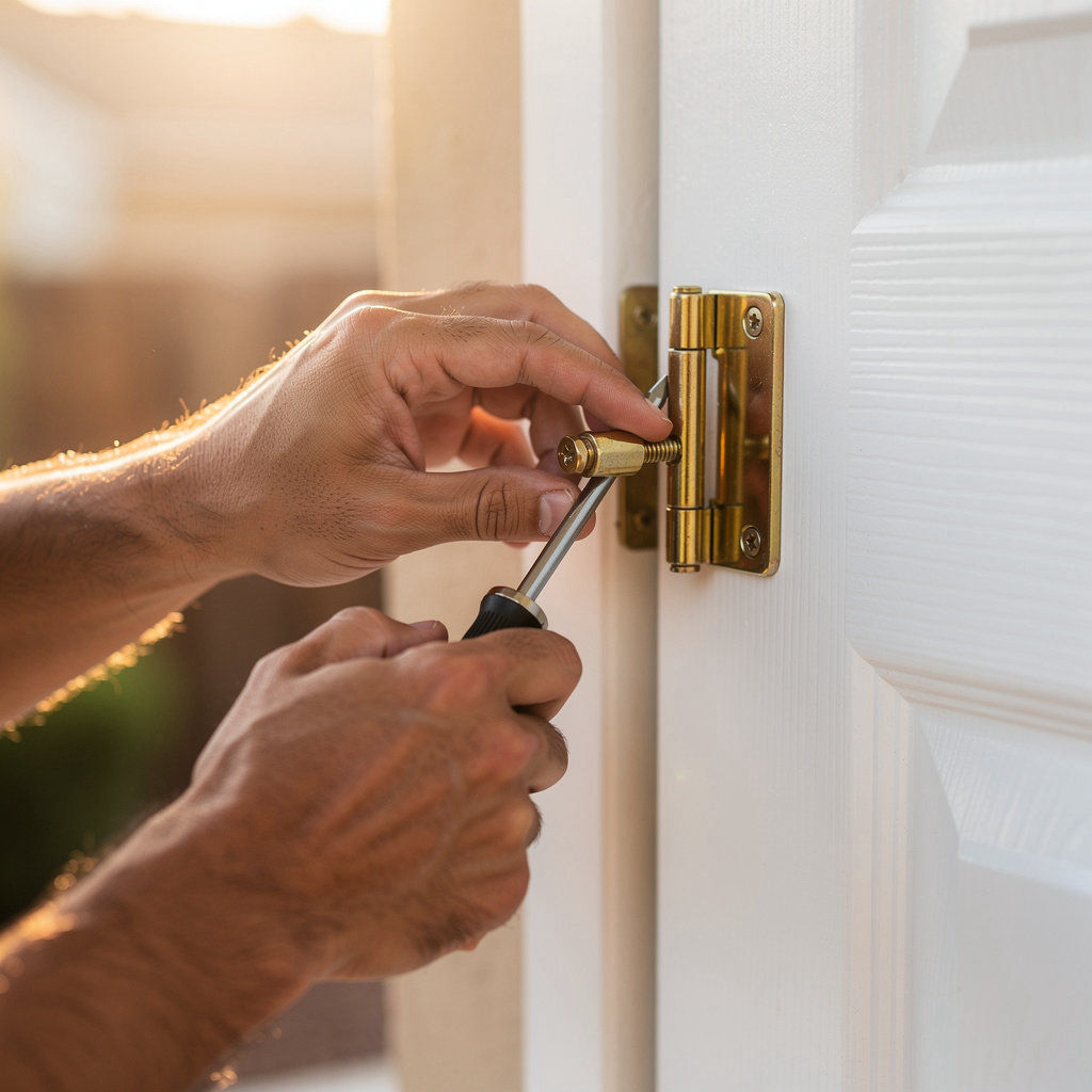Olmos Handyman Services professional painter ensuring quality work on a residential interior in Lemon Grove, CA